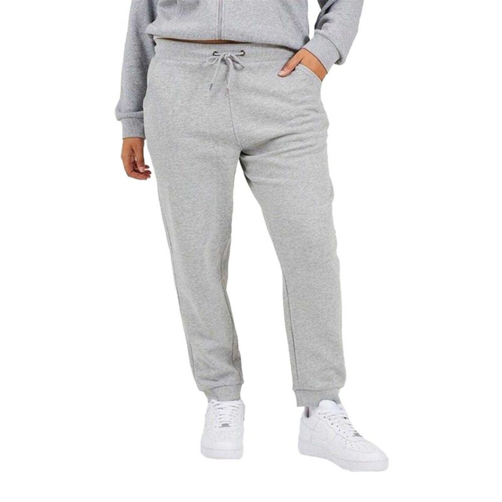 Brave Soul Womens/Ladies Plus Sweatpants / Grey Marl